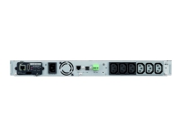 HPE R1500 G5 - UPS (kan monteres i rack) - AC 220/230/240 V - 1100 watt - 1550 VA - enkeltfase - RS-232, USB - utgangskontakter: 5 - 1U - Internasjonal