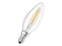 OSRAM BASE CLASSIC B - LED-filamentlyspære - form: B35 - klar finish - E14 - 4 W (ekvivalent 40 W) - klasse E - varmt hvitt lys - 2700 K (en pakke 20)