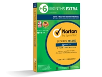 Norton Security Deluxe - (v. 3.0) - abonnementskort (18 måneder) - inntil 5 enheter (DVD-erme) - Win, Mac, Android, iOS - Nordisk