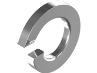 WASI Fjederskive M8 DIN 127 B rustfri A4 indvendig diameter 8,1 mm udvendig diameter 14,8 mm - (1000 stk.)