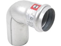 Blücher bøjn.87.5gr.50mm - m.O-ring RF AISI 304.Alm RF stål