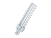 OSRAM DULUX D - Ikke-integrert kompakt fluorescerende lyspære - form: T11 - G24d-3 - 26 W - klasse G - 3000 K