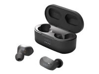 Belkin SoundForm - True wireless-hodetelefoner med mikrofon - i øret - Bluetooth - svart