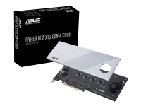 ASUS HYPER M.2 X16 GEN 4 CARD - Grensesnittsadapter - M.2 - Expansion Slot to M.2 - M.2 Card - 256 Gbit - PCIe 4.0 x16