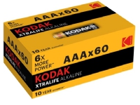 Kodak LR03 AAA Alkaline Batteries x 60 pcs