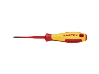 Knipex Pozidriv® 98 25 01 SL VDE Stjerneskruetrækker PZ 1 Klinge-længde: 80 mm