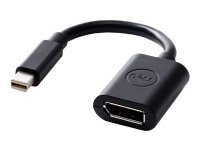 Dell Mini DisplayPort-to-DisplayPort - DisplayPort-adapter - Mini DisplayPort (hann) til DisplayPort (hunn) - 20.3 cm - for Latitude 7275, E7470 Precision 3440, 3640, 5510, 75XX, 77XX Venue 8 XPS 15, 15 9550