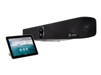 Poly Studio X70 - Videokonferansesett (berøringsskjermkonsoll, videolinje) - med Poly TC8