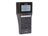 Brother P-Touch PT-H500 - Etikettmaker - S/H - termotransfer - Rull (2,4 cm) - 180 dpi - inntil 20 mm/sek - USB 2.0 - kutter - 7-linjers utskrift