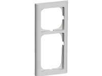 LAURITZ KNUDSEN FUGA® ramme Softline 63 2,5 modul lysegrå.