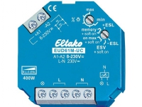 ELTAKO Multilysdæmper 0-400W (R,L,C) 8-230V AC/DC, dåsemontage i PL dåse 45x55x18 mm