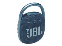 JBL Clip 4 - Høyttaler - for bærbar bruk - trådløs - Bluetooth - blå