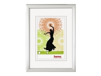 Hama Madrid, Plast, Hvit, Enkel bilderamme, 15 x 20 cm, Rektangulær, Reflekterende
