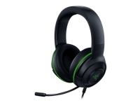 Razer Kraken X for Xbox - Hodesett - full størrelse - kablet - 3,5 mm jakk - svart