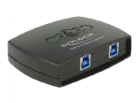 Delock USB 3.0 Sharing Switch 2 - 1 - USB-periferdelesvitsj - 2 x SuperSpeed USB 3.0 - stasjonær