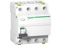 SCHNEIDER ELECTRIC PFI-Fejlstrømsafbryder Acti9 4 Polet 40A Dobbelt terminal 300mA-selektiv klasse A Bredde 72mm