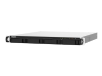 QNAP TS-432PXU - NAS-server - 4 brønner - kan monteres i rack - SATA 6Gb/s - RAID 0, 1, 5, 6, 10, JBOD - RAM 2 GB - 2.5 Gigabit Ethernet / 10 Gigabit Ethernet - iSCSI støtte - 1U