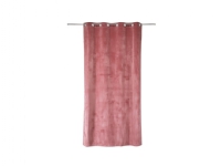 Domoletti Curtain Velvet Pink/Rings 140X250 N