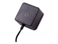 Raspberry Pi - Strømadapter - AC 100-240 V - 15.3 watt - Europa - svart - for Raspberry Pi 4 Model B