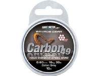 SG Carbon49 0.60mm 16kg 35lb Coated Grey 10m