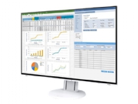EIZO FlexScan EV2457-WT - LED-skjerm - 24.1 - 1920 x 1200 - IPS - 350 cd/m² - 1000:1 - 5 ms - HDMI, DVI-D, DisplayPort - høyttalere - hvit