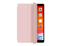 eSTUFF - Skjermdeksel for nettbrett - polyuretanlær, termoplast-polyuretan (TPU) - rosa - 9.7 - for Apple 9.7-inch iPad (5. generasjon, 6. generasjon)
