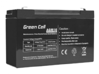 Green Cell - UPS-batteri - 1 x batteri - Sealed Lead Acid (SLA) - 10 Ah - svart