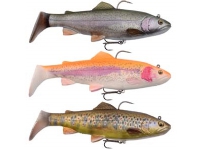 SG 4D Trout Rattle Shad 20.5cm 120g MS 03-Dark Brown Trout