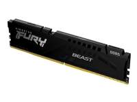 Kingston FURY Beast - DDR5 - modul - 16 GB - DIMM 288-pin - 5600 MHz / PC5-44800 - CL40 - 1.25 V - ikke-bufret - on-die ECC - svart