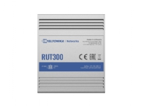 Teltonika RUT300, Ethernet WAN, Raskt Ethernet, Blå, Metallisk
