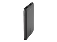 Belkin BOOST CHARGE - Strømbank - 10000 mAh - 18 watt - Fast Charge, PD - 2 utgangskontakter (USB, USB-C) - svart