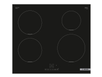 Bosch Serie | 4 PUE611BB5D - Induksjonskomfyrtopp - 4 plater - Nisje - bredde: 56 cm - dybde: 49 cm - svart - uten ramme