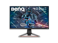 BenQ Mobiuz EX2710S - LED-skjerm - 27 - 1920 x 1080 Full HD (1080p) @ 165 Hz - IPS - 400 cd/m² - 1000:1 - HDR10 - 1 ms - 2xHDMI, DisplayPort - høyttalere - mørk grå
