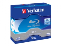 Verbatim - 5 x BD-R - 25 GB 6x - CD-eske