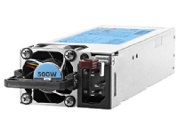 HPE - Strømforsyning - hot-plug / redundant (plug-in modul) - Flex Slot - 80 PLUS Platinum - AC 100-240 V - 500 watt