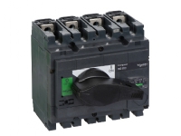 SCHNEIDER ELECTRIC Lastadskiller INS250, 4 polet, 250A DIN-skinne montage 185mm bred