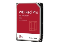 WD Red Pro NAS Hard Drive WD8003FFBX - Harddisk - 8 TB - intern - 3.5 - SATA 6Gb/s - 7200 rpm - buffer: 256 MB
