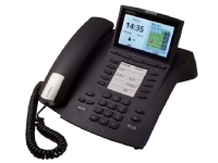 AGFEO ST 45, Analog telefon, 1000 oppføringer, Ringe-ID, Sort