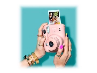 Fujifilm Instax Mini 11 - Øyeblikkskamera - linse: 60 mm - instax mini rødmerosa