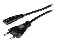 Hama - Strømkabel - IEC 60320 C7 til Europlug (hann) - 1.5 m - svart