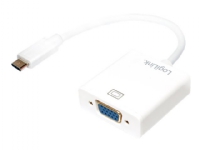 LogiLink - Ekstern videoadapter - USB-C - D-Sub