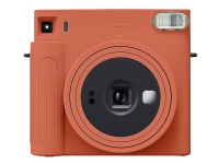 Fujifilm Instax SQUARE SQ1 - Øyeblikkskamera - linse: 65.75 mm - instax SQUARE terrakottaoransje