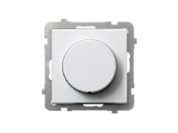 Ospel LP-8R/m/00, Dimmer og bryter, Hvit, IP20, 71 mm, 50 mm, 71 mm