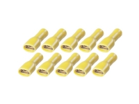 Fladstikmuffer FSPV 6,3 -6 Fladstikhylster VS Electronic 2,5 6 mm² Poltal 1 10 stk