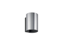 Philips myGarden Buxus - Vegglampe - LED x 2 - total: 9 W (ekvivalent 70 W) - varmt hvitt lys - rund - inox