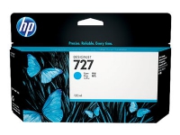 HP 727 - 130 ml - cyan - original - DesignJet - blekkpatron - for DesignJet T1500, T1530, T2500, T2530, T920, T930