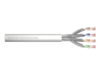 DIGITUS Professional - Samlet kabel - 100 m - U/FTP - CAT 6a - halogenfri, flertrådet - grå