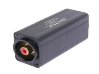 Neutrik XLR / RCA, RCA, XLR, Svart