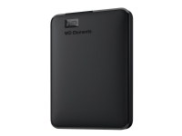 WD Elements Portable WDBU6Y0050BBK - Harddisk - 5 TB - ekstern (bærbar) - USB 3.0