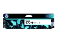 HP 970 svart original blekkpatron, Standard utskriftsproduksjon, Pigmentbasert blekk, 56,5 ml, 3000 sider, 1 stykker